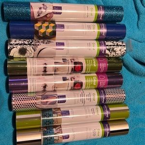 Cricut iron T-shirt  8 rolls brand new